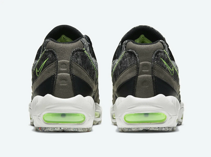 Men's Nike Air Max 95 Black Green Shoes