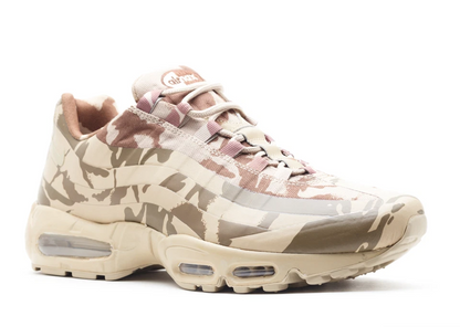 Men's Nike Air Max 95 Desert Tan Brown Camo Shoes