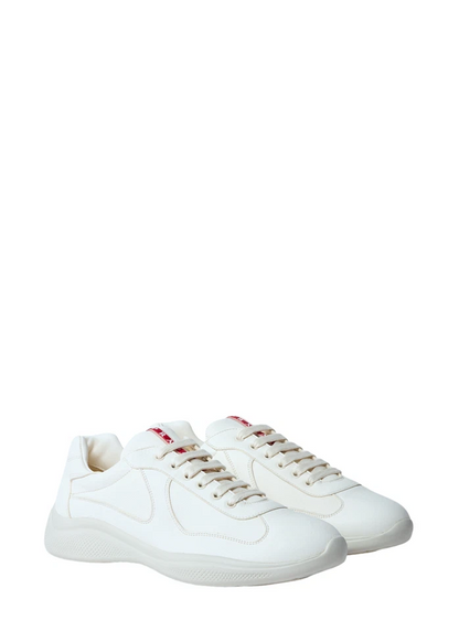 Men's Prada America's Cup Ivory Sneakers
