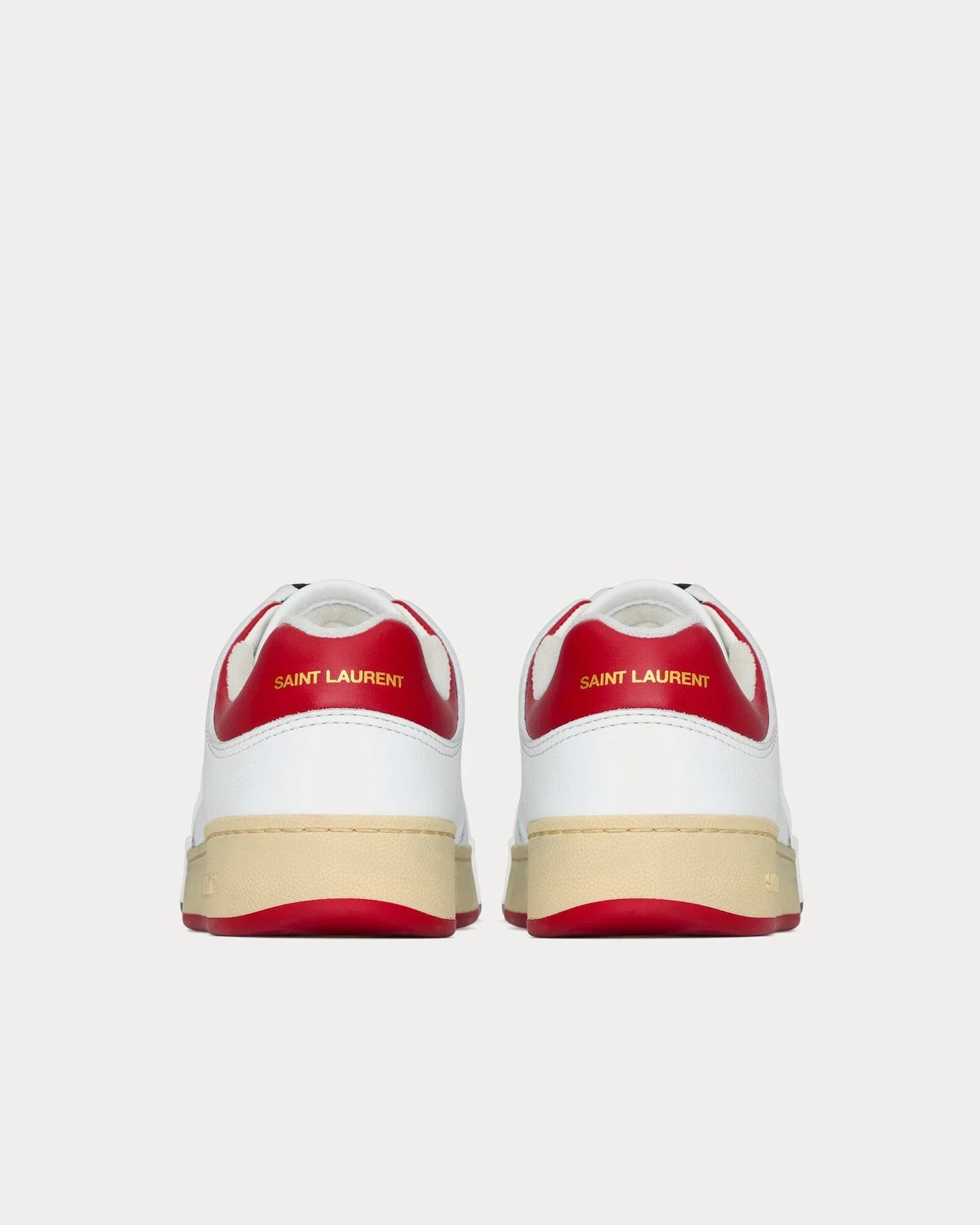 Men's Saint Laurent Low Top White Sneakers