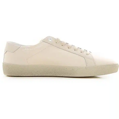 Men's Saint Laurent Court Classic SL06 Cream Sneakers
