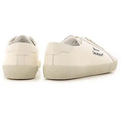 Men's Saint Laurent Court Classic SL06 Cream Sneakers