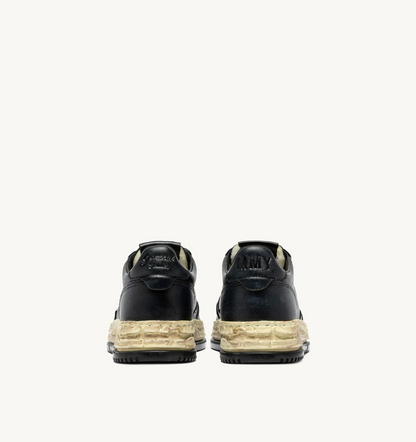 Autry x Maison Mihara Yasuhiro Medalist Low Leather Black Sneakers
