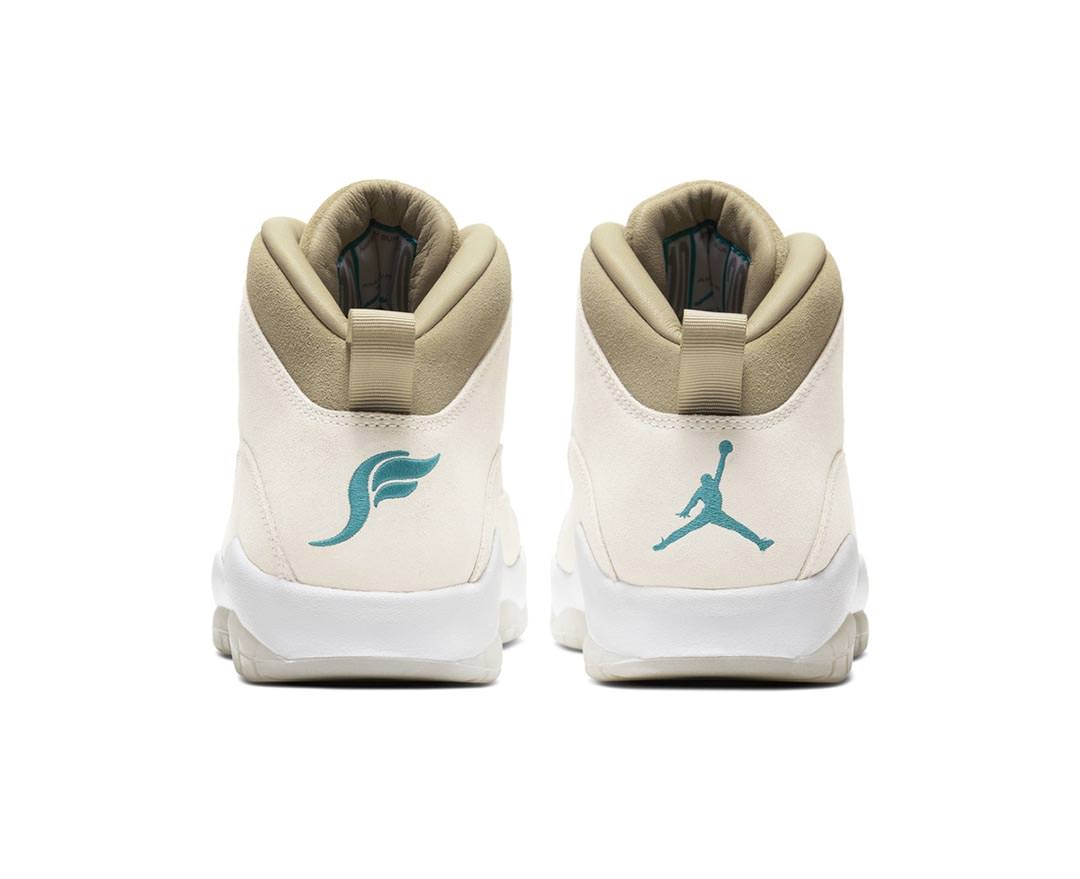 Men's SoleFly x Air Jordan 10 'Sail' Shoes
