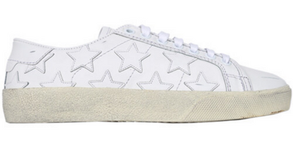 Men's Saint Laurent Court Classic SL06 All White Sneakers