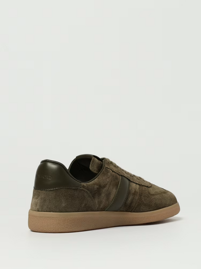 Men's Tom Ford Suede Sneakers With Panels Khaki