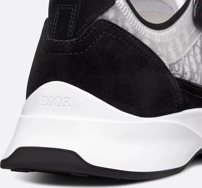 Men's Dior B25 Runner Black Suede Sneakers