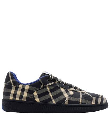 Men’s Burberry Check Terrace Black Sneakers