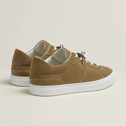 Men's Hermes Day Beige Gobi Sneakers