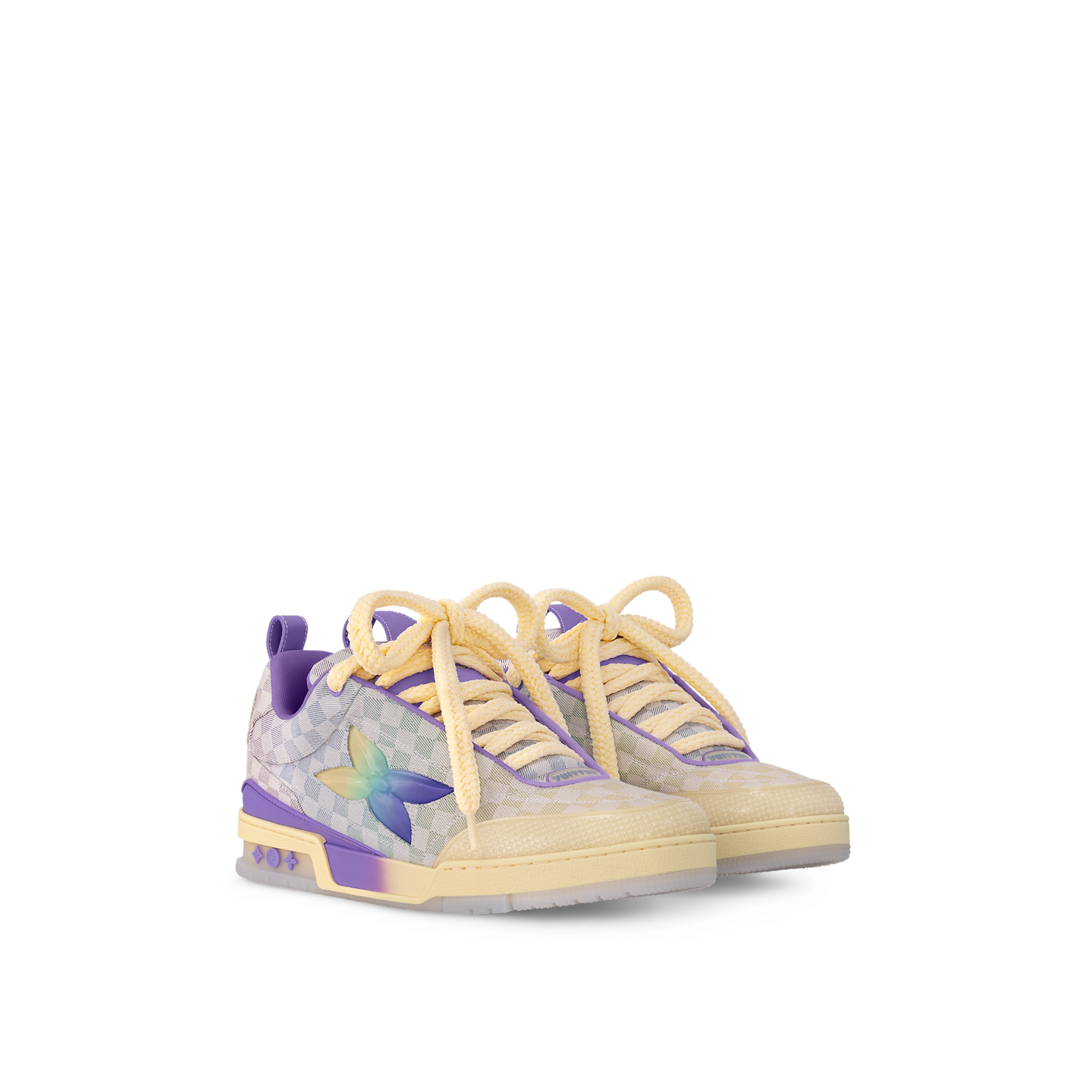 Men's Louis Vuitton Trainer Purple Sneakers