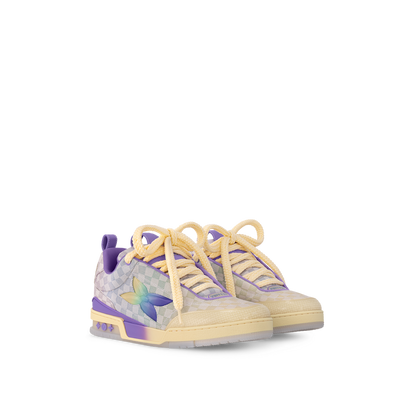 Men's Louis Vuitton Trainer Purple Sneakers