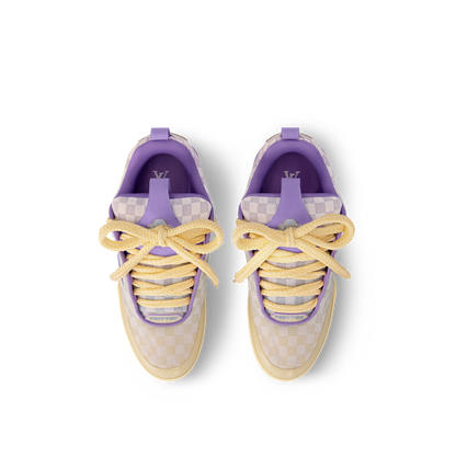 Men's Louis Vuitton Trainer Purple Sneakers