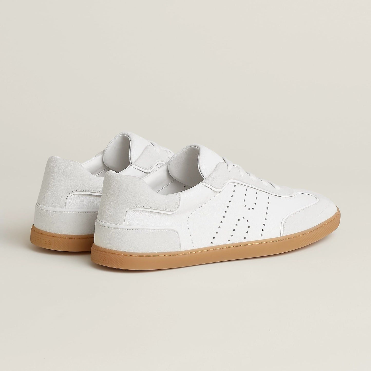 Men's Hermès Match White Sneakers