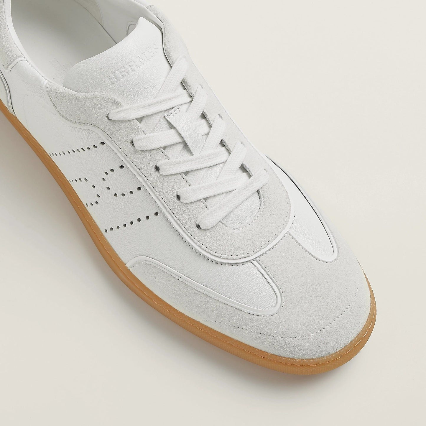 Men's Hermès Match White Sneakers