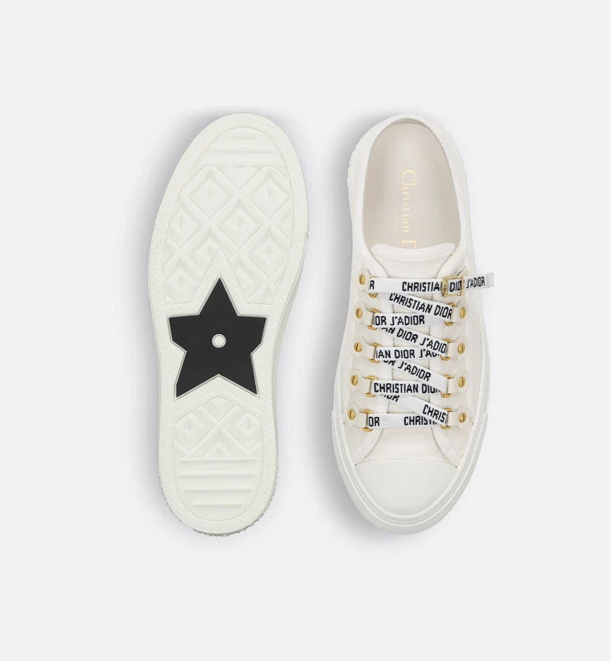 Men's Dior Walk’n’Dior Platform White Sneakers
