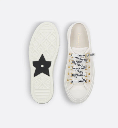 Men's Dior Walk’n’Dior Platform White Sneakers