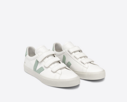 Men's Veja Recife Chromefree White Matcha Sneakers