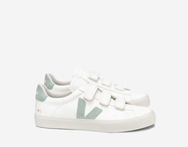 Men's Veja Recife Chromefree White Matcha Sneakers