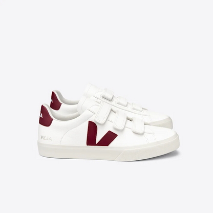 Men's Veja Recife Chromefree White Marsala Sneakers