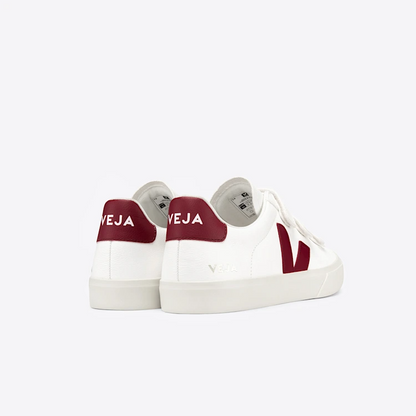 Men's Veja Recife Chromefree White Marsala Sneakers