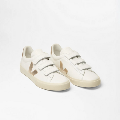 Men's Veja Recife Chromefree White Platine Sneakers