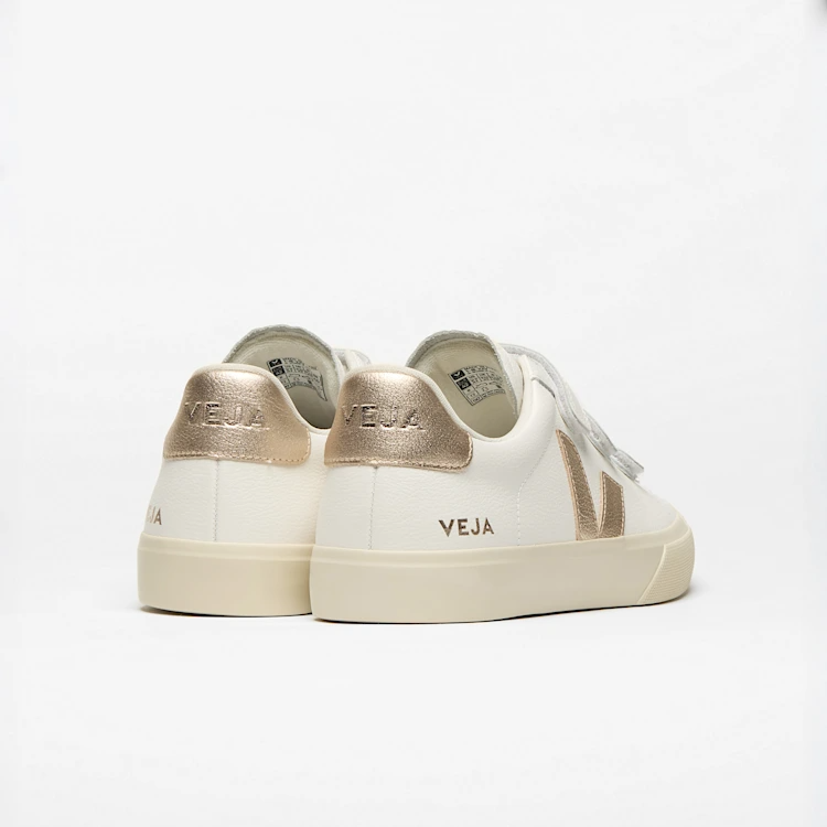 Men's Veja Recife Chromefree White Platine Sneakers