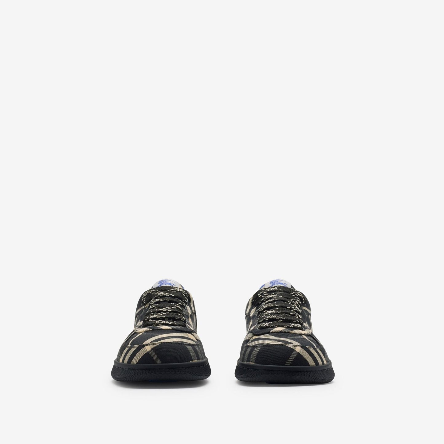 Men’s Burberry Check Terrace Black Sneakers