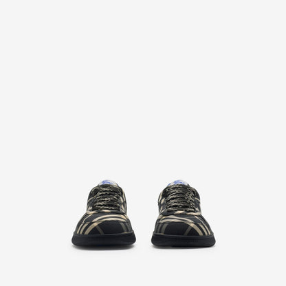 Men’s Burberry Check Terrace Black Sneakers