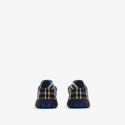 Men’s Burberry Check Terrace Black Sneakers