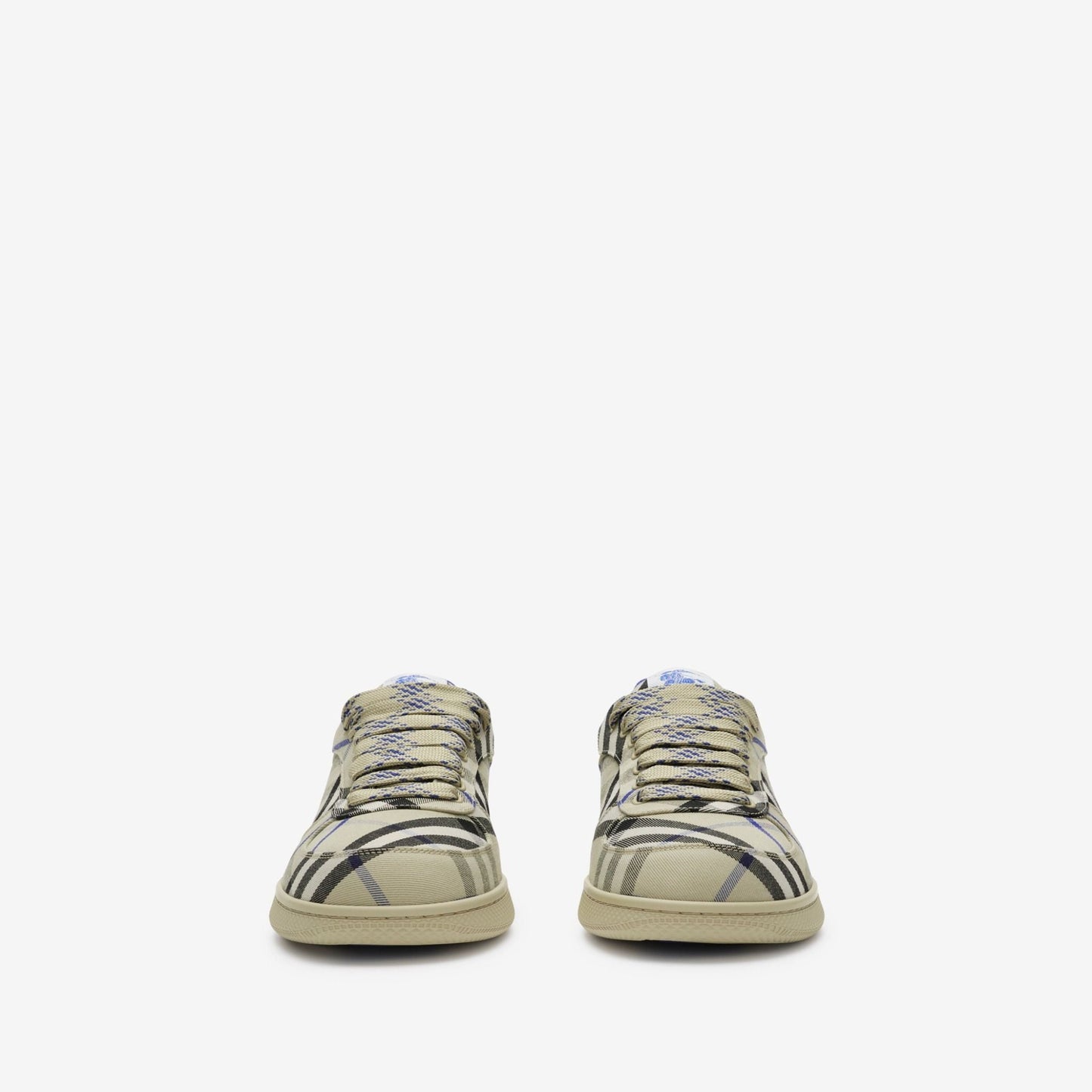 Men’s Burberry Check Terrace Lichen Sneakers