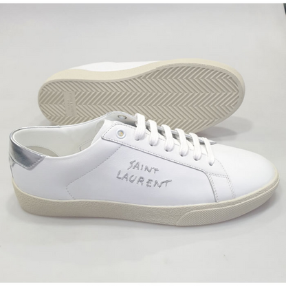 Men's Saint Laurent Court Classic SL06 White Sneakers