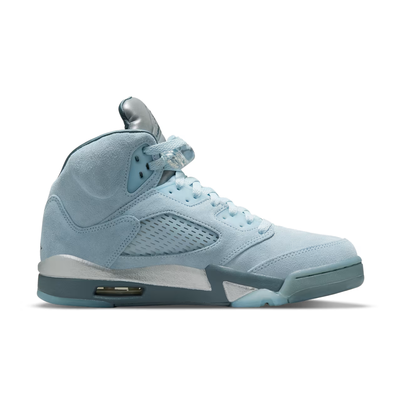 Men's Nike Air Jordan 5 Retro Blue Bird Shoes