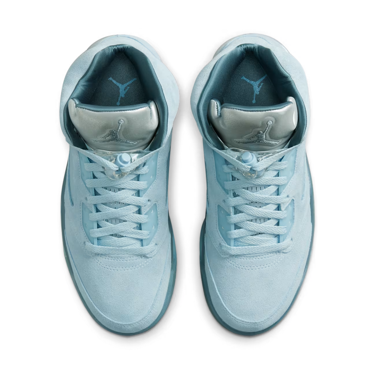Men's Nike Air Jordan 5 Retro Blue Bird Shoes