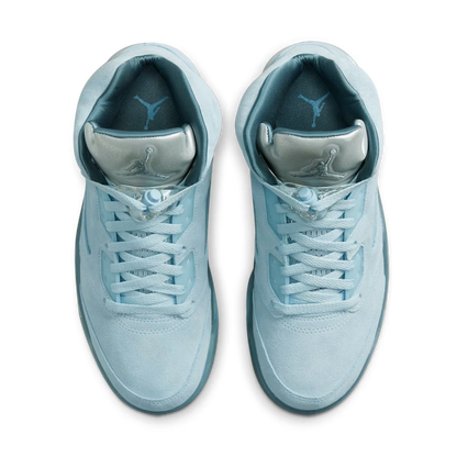 Men's Nike Air Jordan 5 Retro Blue Bird Shoes