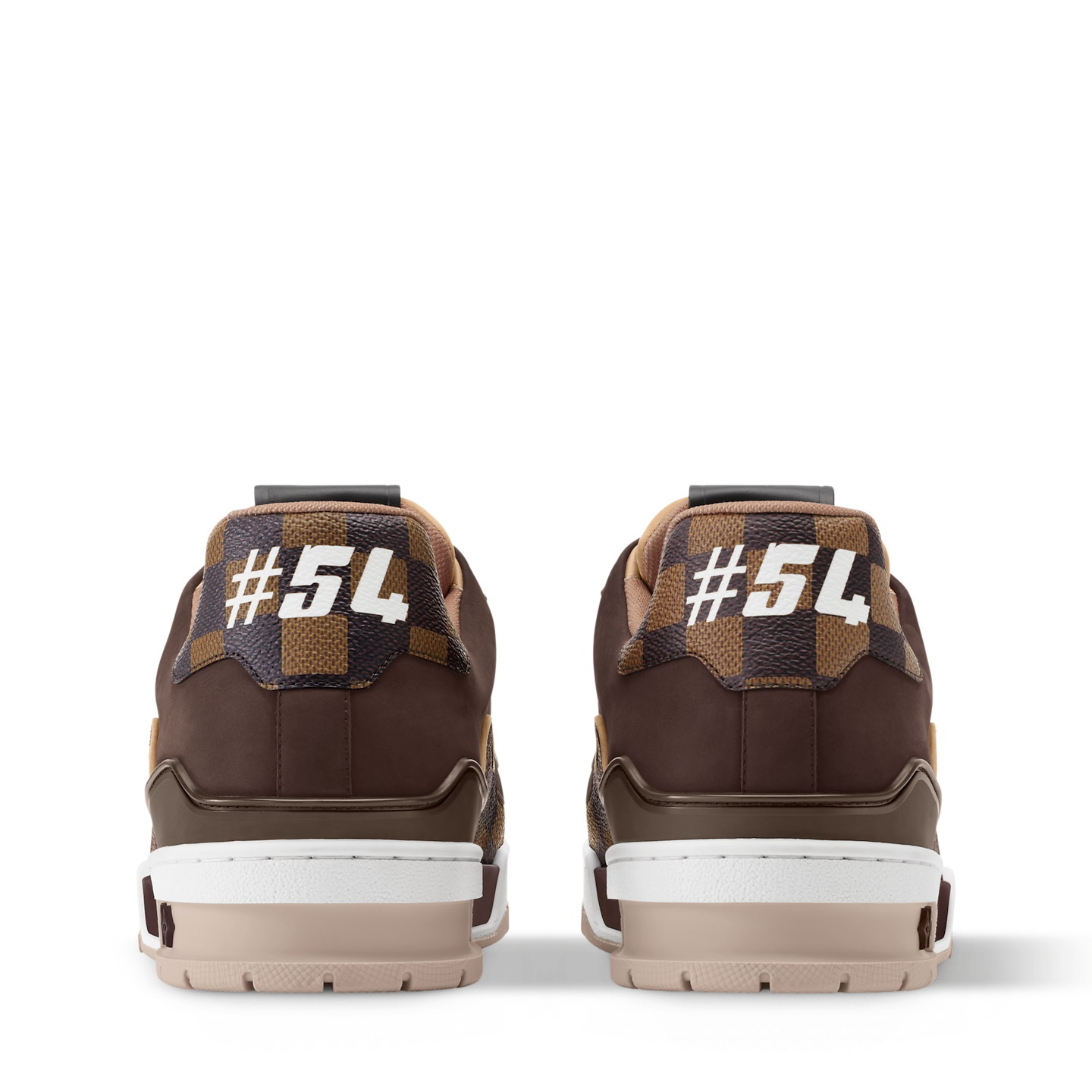 Men's Louis Vuitton Trainer Brown Sneakers