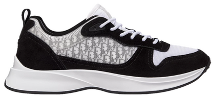 Men's Dior B25 Runner Black Suede Sneakers
