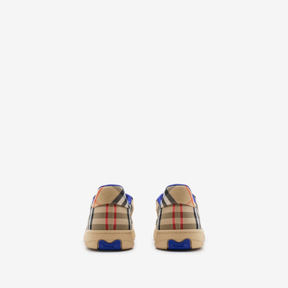 Men’s Burberry Check Terrace Noir Sand Sneakers