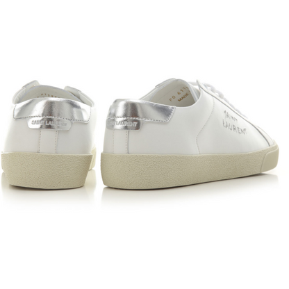 Men's Saint Laurent Court Classic SL06 White Sneakers